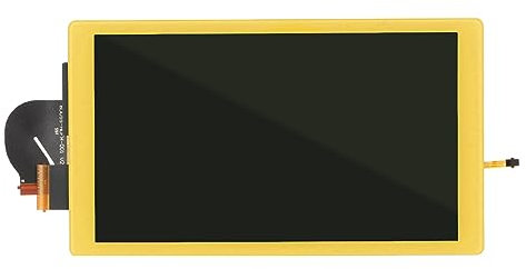 Septpenta Écran LCD de Console de Jeu pour Switch Lite, Pièce de Rechange pour Écran LCD, Écran Tactile Digitalizzatore pour Réparer Les Écrans Fissurés, Les Points Défectueux (Jaune)
