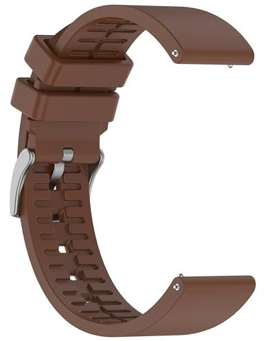 CZhkg Silicone Cinturino per Orologio per Suunto 5 Peak/Suunto Vertical Strap. Sportivo Sgancio Rapido Bracelet Armband di Ricambio Wristband Braccialetto per Suunto Vertical/Suunto 5 Peak (marrone)
