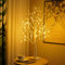 23GUANYI Birke Lichterbaum Innen mit 144 Warmweißer LEDs Licht, USB Bonsai Leuchtbaum Verstellbare Lichterzweige Batteriebetrieben LED Baum Innen für Weihnachten Ostern Party Innendeko (Birke)