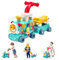 Lauflernhilfe für Baby,Baby Walker Spielzeug für Kinder,Montessori Kleinkind Walker Spielzeug, Push and Pull Learning Activity Walkers, Musik Lernen Spielzeug Geschenke für Kleinkind