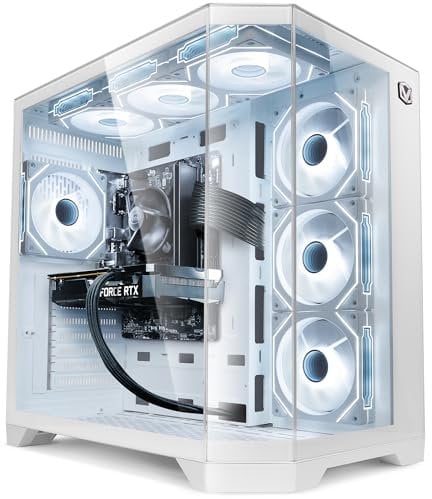 Vibox III-279 White Gaming PC • Intel Core i5 11400F 4.4GHz • Nvidia RTX 4060 OC 8GB • 32GB RAM • 1TB SSD • Windows 11 • WiFi • Prebuilt