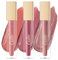 Oulac Flüssiger Matt Lippenstift Set - Langanhaltend mit Kussechter, Intensiver Farbabgabe, präzisem Applikator, Mattem Finish, Vegan Clean Beauty Liquid Matte 4,5 ml*3(M11+M12+M24）