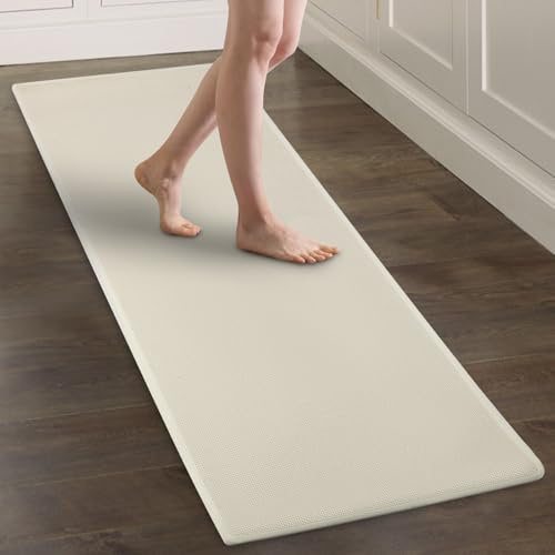 Viviheyday Küchentapete, Rutschfest, Absorbierend, leicht reinigbar, 45x180cm, Beige