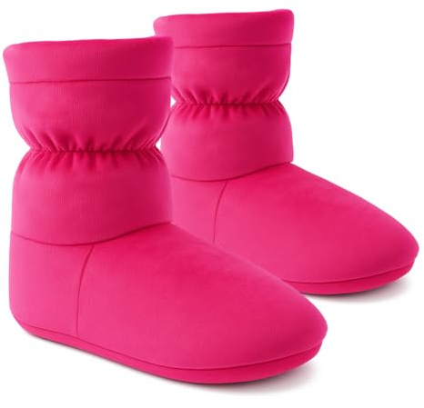 Knuffis Zapatillas calefactables para mujer, calentadores de pies, microondas, pantuflas para hombre