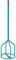 Collomix 40.121-000 - Varilla mezcla KR 140 HF turquoise