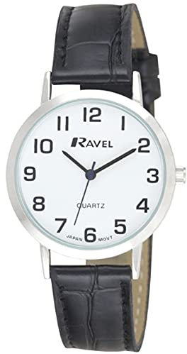 Ravel - Unisex Traditional Watch with Clear Numeral Dial