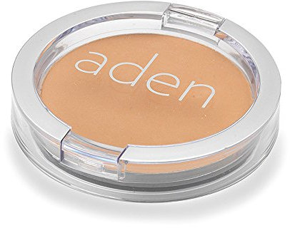 ADEN Face Compact Powder 05, Olive Brown, 1er Pack