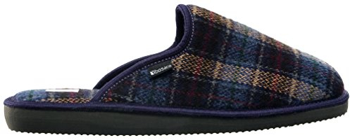 Bosaco Pantofole Ciabatte Uomo Casa Pantofola Ciabatta Suola di Memoria (44 EU, Azzurrognolo)