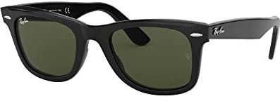 Ray Ban Unisex Sonnenbrille RB2140, Gr. Medium (Herstellergröße: 50), Schwarz (Gestell: schwarz, Gläser 901)