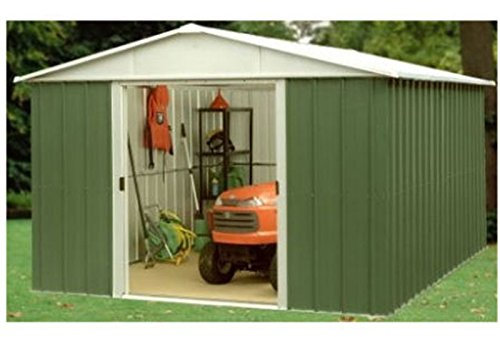 Yardmaster 10 x 10 Apex Metal Garden Shed - Assembly Service Available