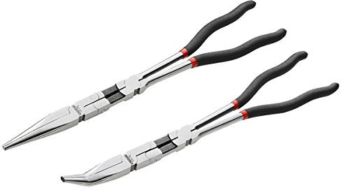 Facom FCM1852L X-Long Reach Pliers Set - Red (2-Piece)