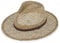 fiebig Traveller Seegrashut für Damen & Herren | Sonnenhut aus 100% Seegras | Sommerhut mit Kunstlederband in Farbe Natur (61-XL)
