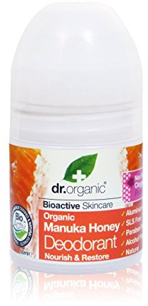 Dr. Organic Manuka Honey Roll-On Deodorant Set of 6 300 ml, Price/100ml: 9.65 Euro
