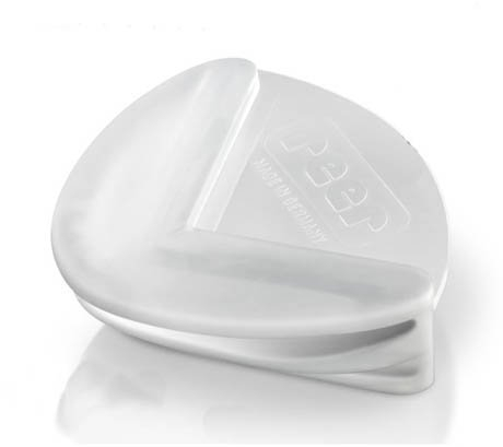 Reer Eckenschutz für Tischkanten und Schrankkanten, 4 Stk. - transparent inkl. Klebeband