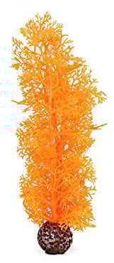 biOrb 46098 Hornkoralle M, orange - elegante, naturnahe Koralle aus Kunststoff | Aquariendekoration | leichte Reinigung | geeignet für Süßwasser und Meerwasser