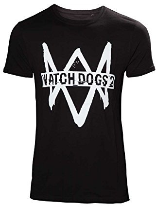 Watch Dogs 2 – Maglietta con Logo – Maat L