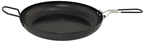 MFH Bratpfanne mit Klappstiel Campingpfanne Outdoor Geschirr Kochgeschirr Pfanne Camping Verschiedene Größen (30 cm)