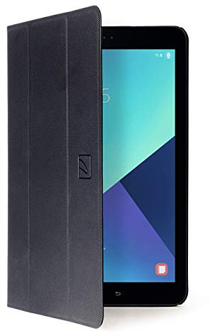Housse et étui pour Tablette Tucano Etui à Rabat Noir pour Samsung Galaxy Tab S3