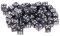 Sharplace 50Pcs 12mm D6 Würfel Set für Brettspiel - Grau