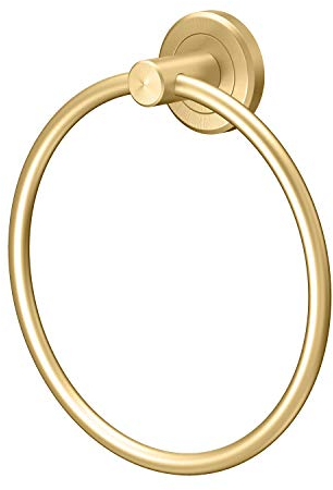 Gatco Latitude II Towel Ring 16,5 cm Handtuchring, Zink, Messingfarben, 6.5