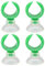 Lot de 4 ventouses pour aquarium support pour tuyau d'air ventouses avec clips pour d'aquarium tube d'air 15-24mm
