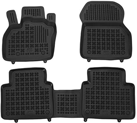 AZUGA Hohe Gummi Fußmatten mit Rand passend für Renault Zoe ab 10/2019 AZ10300409 Automatten