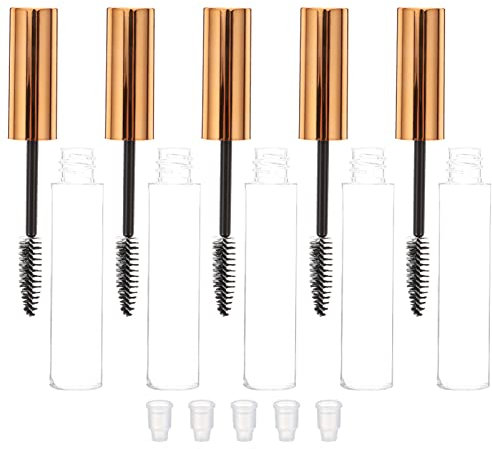 Minkissy 10stücke Nachfüllbare Mascara Röhrchen Mit Wimpernbürste Leere Behälter Für Wimperncreme Für Und Für Freundinnen