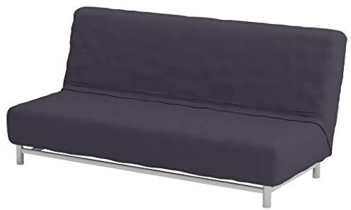 Sofa Pro Der schwere Baumwoll-Bettbezug von Beddinge Lovas ist kompatibel mit IKEA Beddinge Sleeper, EIN hochwertiger Futon-Schonbezug Ersatz (Baumwolle dunkelgrau)