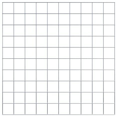 Gabionen Gitter 10 x 10 cm Maschenweite (100 x 100 cm)