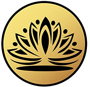 Smarald Strahlenschutz Aufkleber Handy Reduziert EMF Blocker Elektronische Geräte Computer Laptops Tablets TV (Lotos Gold)