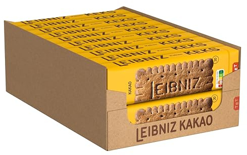 LEIBNIZ Kakaokeks - 20er Pack - Keks mit nachhaltigem Kakao (20 x 200 g)