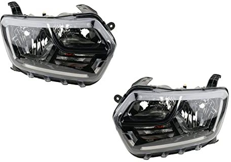 Johns, Scheinwerfer Satz passend für Dacia DUSTER Scheinwerfer (HM_) 10/17- H7/H1 Set links & rechts