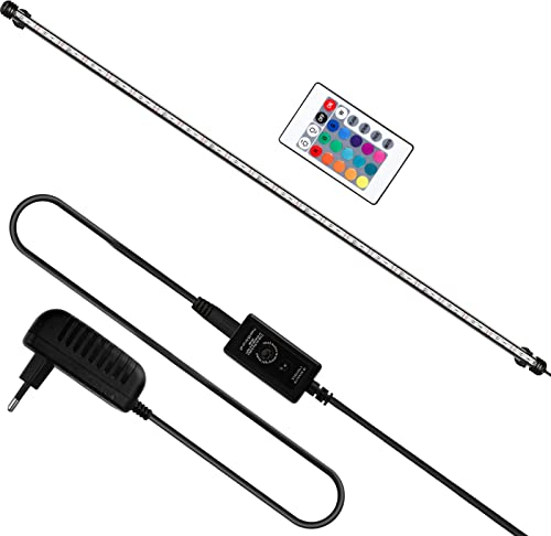 Yakimz Aquarium Licht LED, Beleuchtung für Aquarien LED, 11W Aquarium-Licht RGB, IP67 Wasserdicht, Universal Fit Aquarium Lamp, für Fisch Tank, Pflanzen Aquarium, EU Stecker