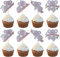 24 Stück Koala Tortendeko Geburtstag Cupcake Toppers Wild Animal Muffin Dekoration Koala Cupcake Tortendeko Baby Shower Geburtstag Thema Party Kuchen Dekorationen Zubehör
