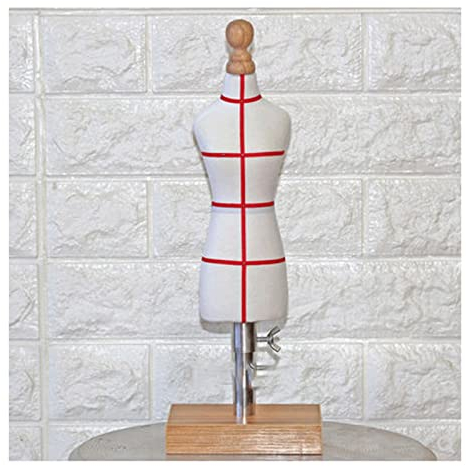 Türklopfer antik Weibliche Schaufensterpuppe Schneider Dummy-Modell Verstellbare Höhenkörper-Manikins No Waffen Kleiner Tisch Kleidformular mit Basis Dreidimensionaler Student Unterricht Modell Requis