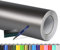 Folindo® Autofolie Grau Matt (12€/m²) | 200 x 152 cm | + Rakel & Cutter | Selbstklebende Luftkanal Folie zur Auto Folierung | Blasenfrei