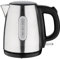 Caterlite Stainless Steel Kettle 1 Litre - Fast Boil, Boil Dry Safety, Auto Switch Off, Hotel Room Restaurant Café Water Heating Boiling Appliance