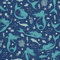HEKO PANELS Stoff Oxford Meterware Canvas-Stoff Polyester Zum Nähen Nähstoffe Möbelstoffe Dekostoffe Handwerken Wasserabweisend Blickdicht Meerjungfrauen 1 Meter 155 x 100 cm, (DX267)