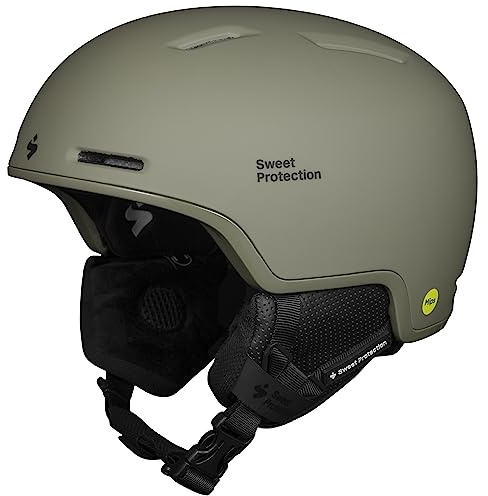 Sweet Protection Looper MIPS Helmet - Adjustable Hardshell Ski and Snowboarding Helmet with Ventilation, Google and Audio Compatible