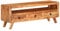 FIRBNUS TV-Schrank 110x30x40 cm Massivholz Akazie Wohnzimmer Möbel TV Schrank Holz Kommode Holz TV Kommode Sideboard Holz TV Lowboard Holz TV Board Fernsehschrank TV Cabinet TV Unterschrank