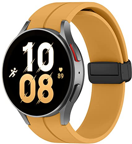Kitway Armband für Galaxy Watch 5 Pro Armband 45mm, Kompatibel mit Samsung Galaxy Watch 6/5/4 Armband 40mm 44mm, Silikon Sport Ersatzbänder für Galaxy Watch 6 Classic Armband 47mm 43mm