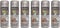 HitlineUK 6 X 400ML GREY PRIMER SPRAY PAINT METAL PLASTIC WOOD PAINT MATT FINISH QUICK DRYING PRIMER ALL PURPOSE PRIMER FOR INTERIOR AND EXTERIOR