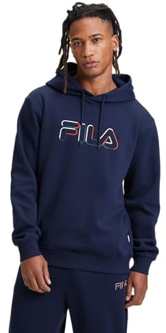 FILA pergolati Felpe, Blu, XL Uomo