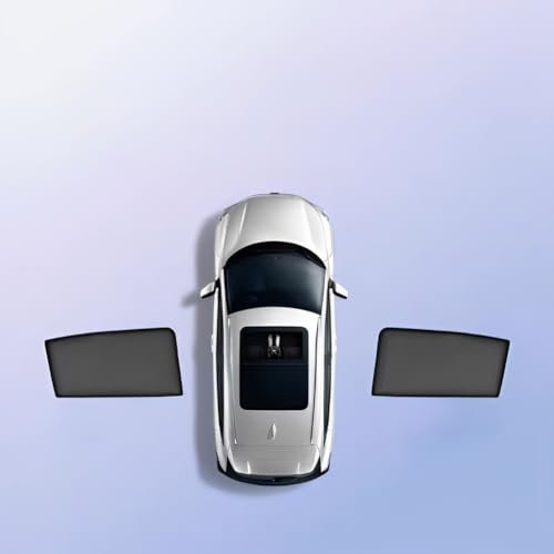 Car Window Shades for Tesla Model 3,UV Protection Car Side Window Sunshades for Baby Magnetic Window Screens Sun Protection Blinds for Babies Pets Kids Adults Car Accessories,Rear
