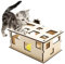 Katzenfutter-Puzzle, Katzenlabyrinth-Spielzeug | Katzenspielzeugkiste aus , Lernspielzeugkiste für Katzen, mehrere Löcher, interaktives Anreicherungsspielzeug für Katzen zum Spaß, stimuliert das