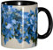 UUYHHGB Ceramic Mug 11 Oz Classic Colored Fun Printed Stylish Coffee Mugs with Gift-Box Packaging for Home Office Decor, Microwave Safe, Teal Grey and White Floral