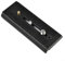 Black Sliding Quick Release Plate for Manfrotto 503HDV MH055M0 Q5 MVH400AH, Aluminum Alloy