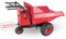 Extol Premium elektrische Schubkarre mit Akku | Dumper mit 200L Mulde | 400kg Traglast | 54V Li-Ion mit 15 Ah