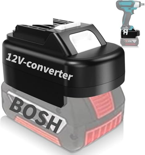 für Bosch 18V zu für Makita 12V AkkuAdapter,Batterieadapter kompatibel für Bosch 18V GBA Akku umwandeln zu für Makita12V Akku,für Makita12V Akku Elektrowerkzeuge