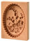 Besreey Stampo per biscotti a forma di, in legno, in legno, per biscotti, in legno, per biscotti